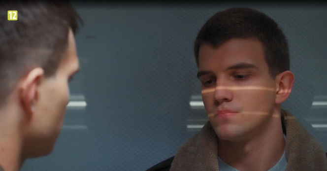 M jak miłość odc. 1928. Tomek Kubicki (Chris Cugowski), Mateusz (Rafał Kowalski)