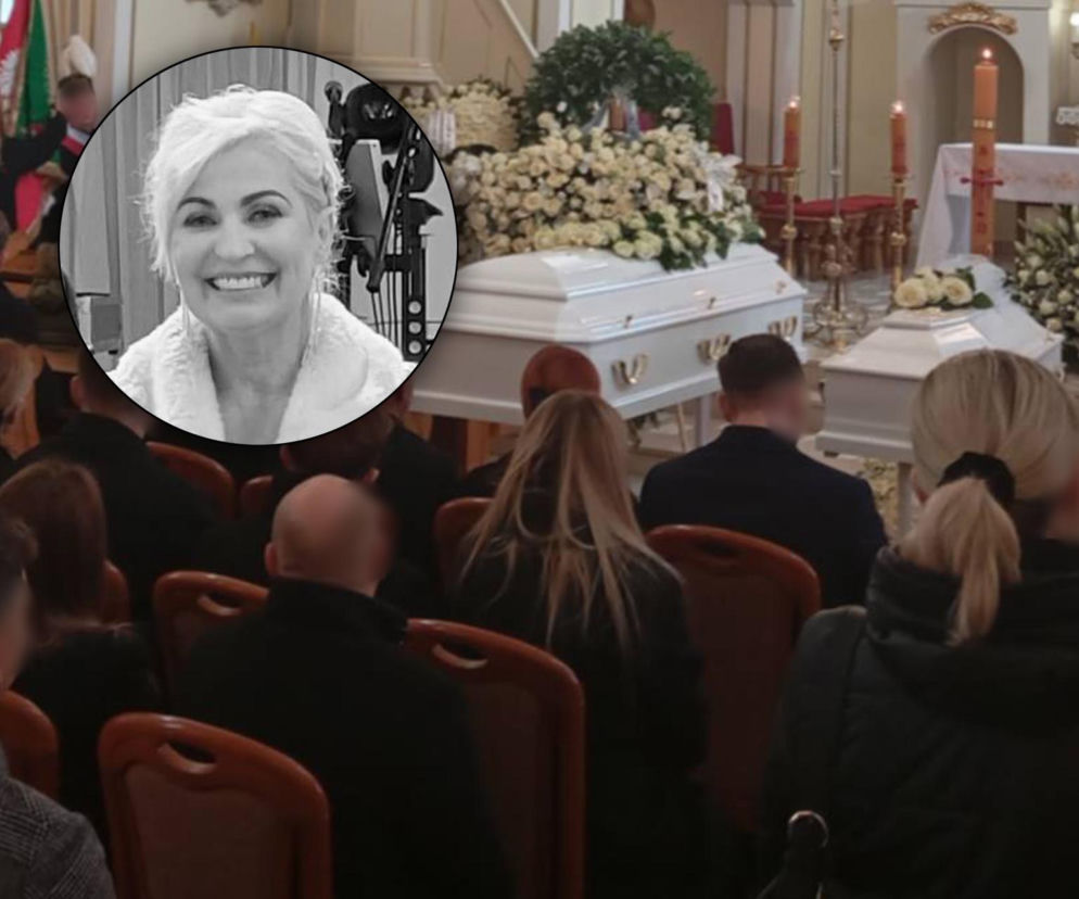 Pogrzeb Ireny Rupińskiej i jej wnuczka