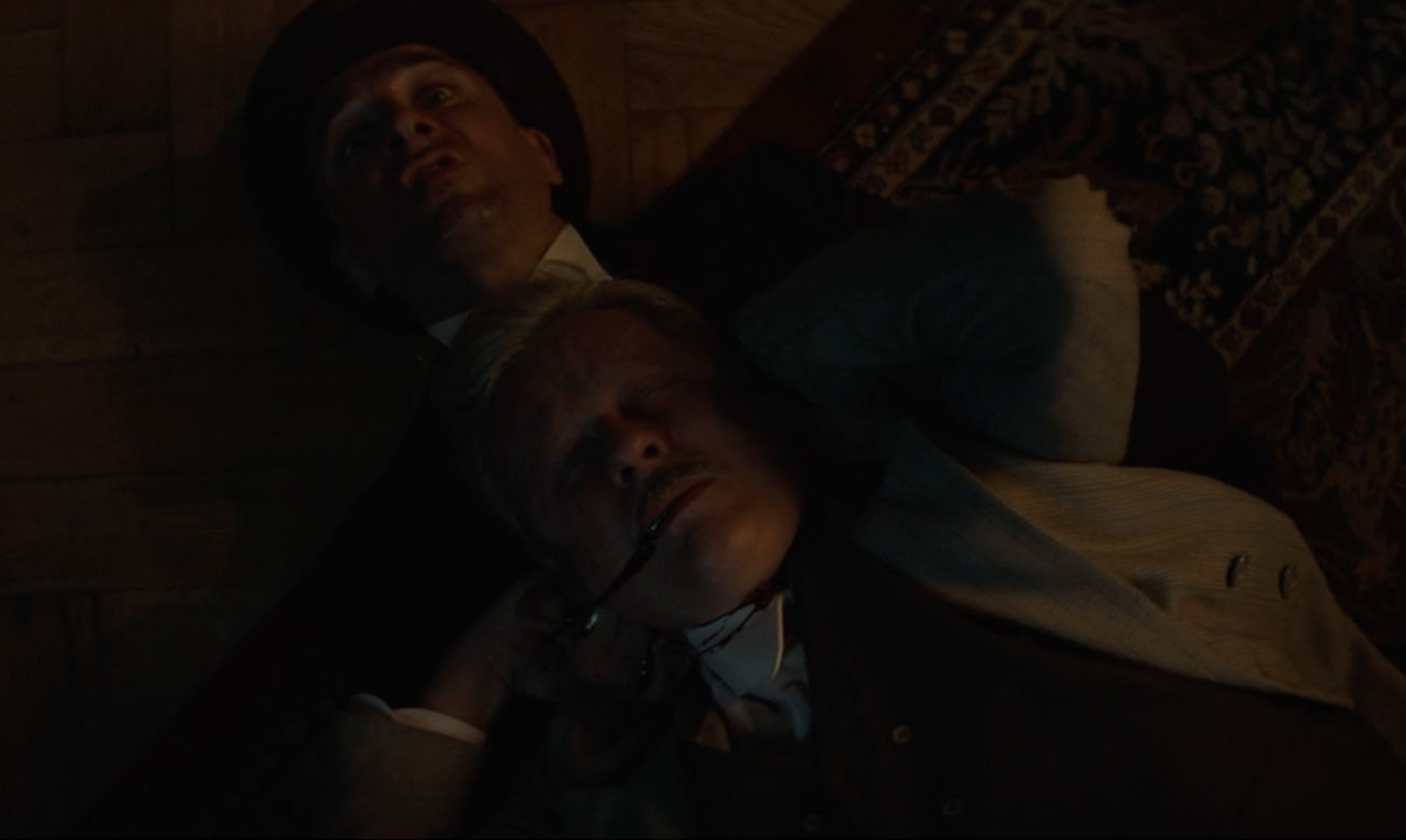 Polowanie na ćmy, odcinek 2: Piotrowski (Leszek Abrahamowicz), Czarny (Marcin Sztabiński)