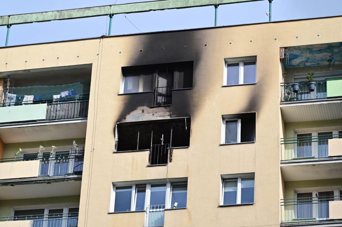 Pożar mieszkania w Szczecinie (5/6.04.2026)