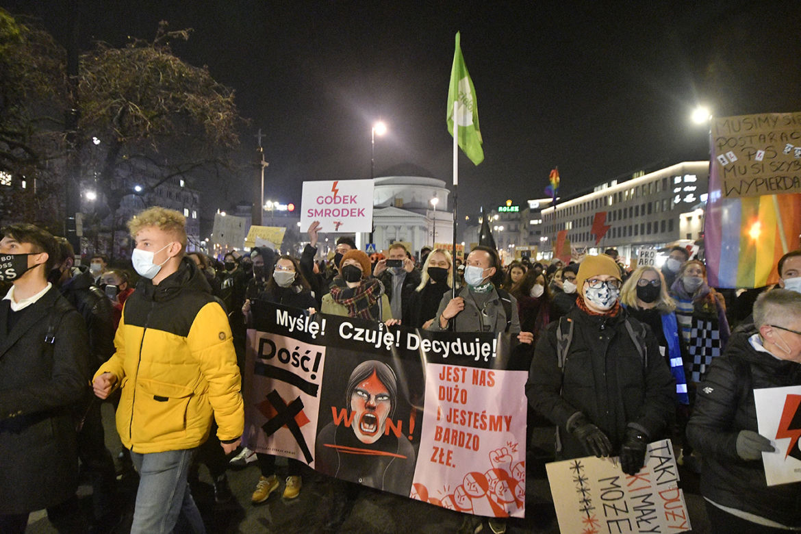 Blokada Sejmu przez Ogólnopolski Strajk Kobiet