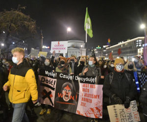 Blokada Sejmu przez Ogólnopolski Strajk Kobiet