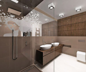 Sypialnia z łazienką, domowe spa - projekt domu we Wrocławiu  zdjecie nr 5