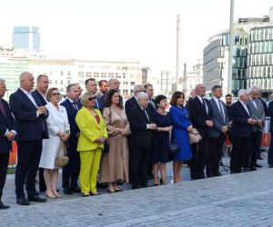Jarosław Kaczyński na miesięcznicy smoleńskiej