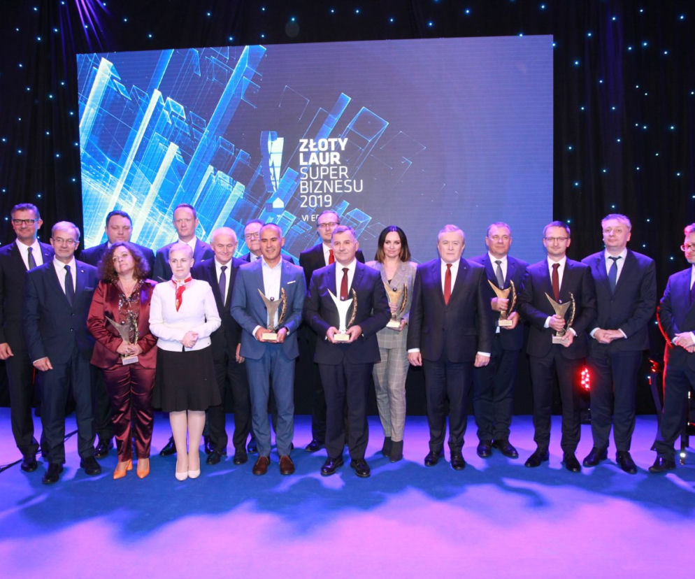 Gala rozdania Złotych Laurów Super Biznesu