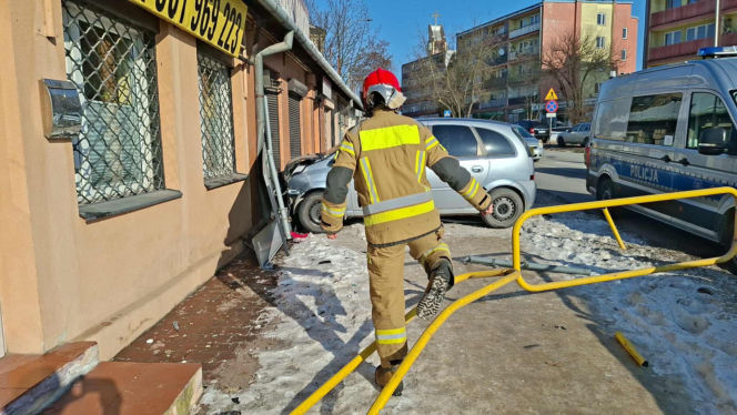 Wypadek na ulicy Radomskiej w Starachowicach