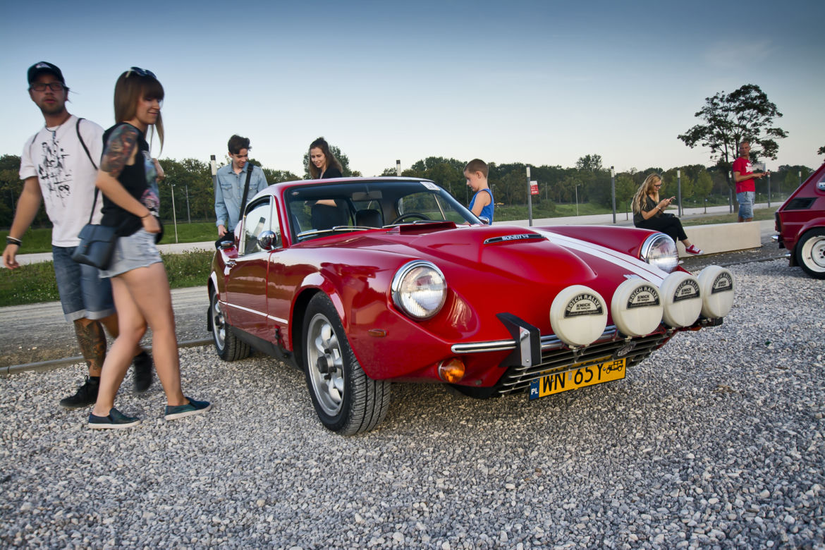 Klasyki na spotkaniu grupy Youngtimer Warsaw
