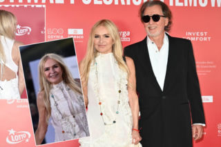 Olejnik niczym zbuntowana panna młoda na festiwalu w Gdyni. Gdy się odwróciła, nie dało się oderwać oczu