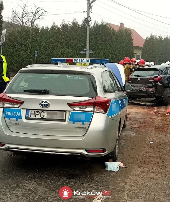 Wypadek drogowy Wszystkich Świętych Soboniowice