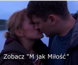 M jak miłość odc. 1452. Janek (Tomas Kollarik), Ula (Iga Krefft)