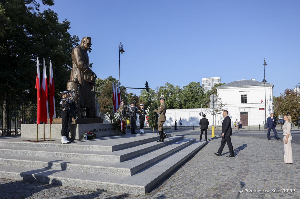 Marta Nawrocka. Obchody Święta Wojska Polskiego
