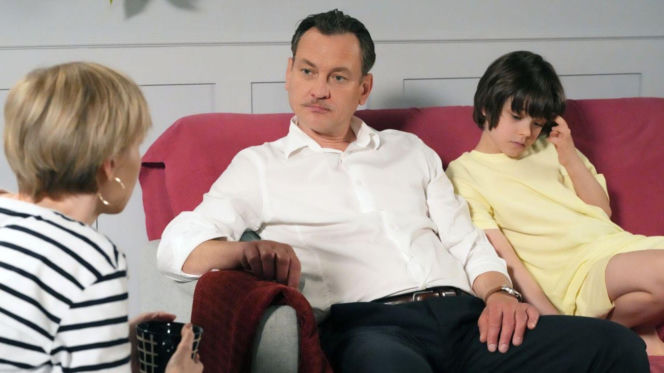 Barwy szczęścia odc. 3262. Sonia (Weronika Nockowska), Mateuszek (Filip Kowalewicz), Robert Stefaniak (Paweł Ławrynowicz)