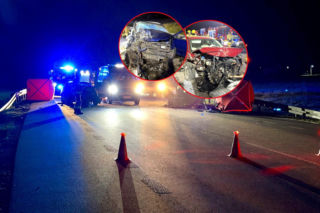 Koszmarny wypadek na drodze wojewódzkiej. Dwie osoby nie żyją, jedna w szpitalu