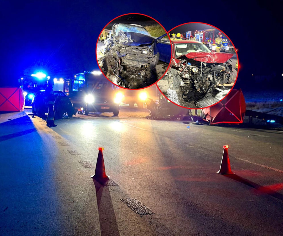 Tragiczny bilans wypadku w Chabielicach. Dwie osoby nie żyją, jedna w szpitalu