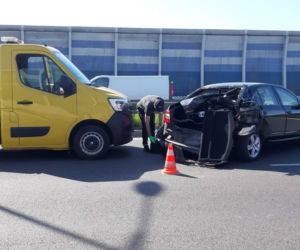 Gigantyczny korek na S8. Kierowcy mogli skorzystać tylko z jednego pasa. Doszło do kolizji