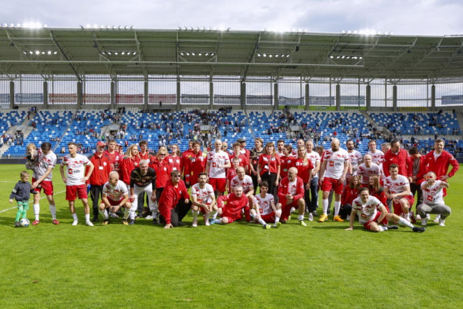 Gwiazdy na meczu TVP - Artyści