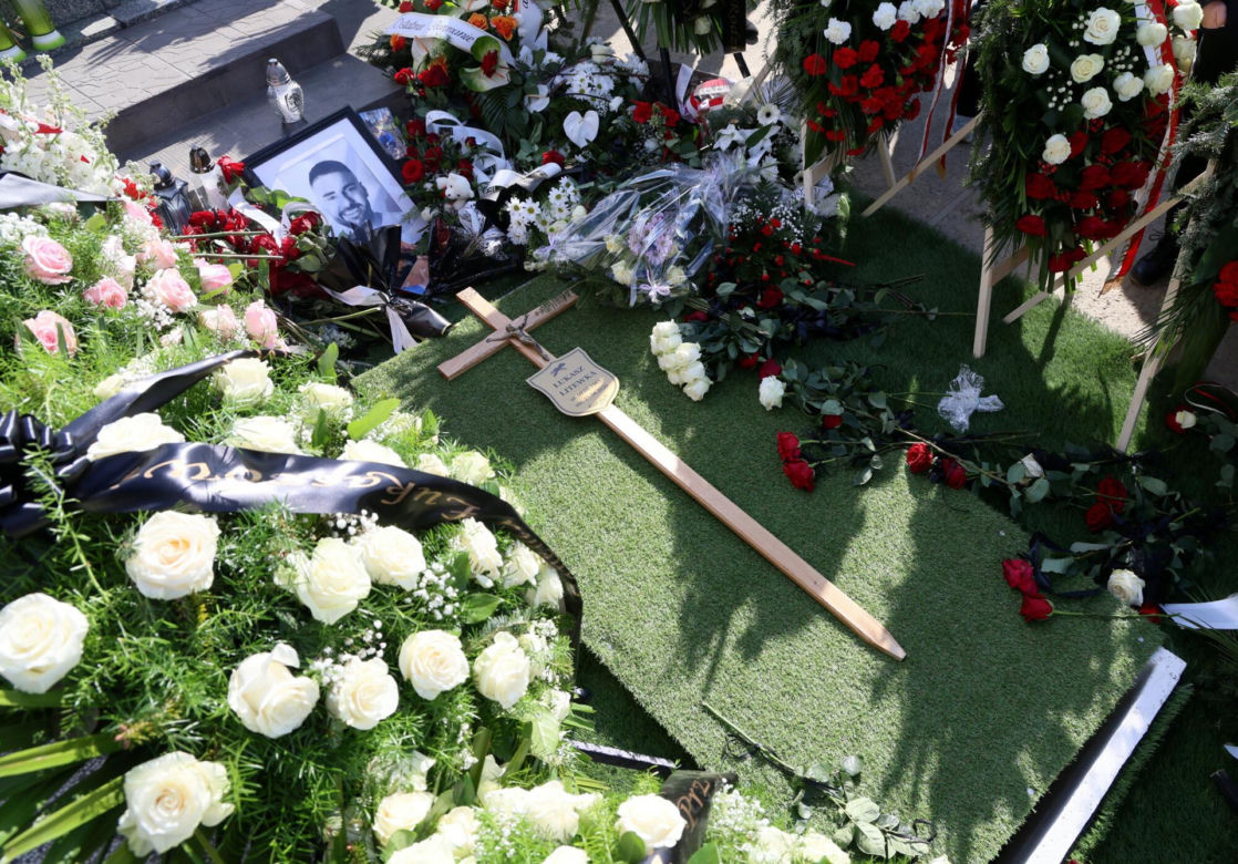 Poseł Łukasz Litewka spoczął w honorowym miejscu