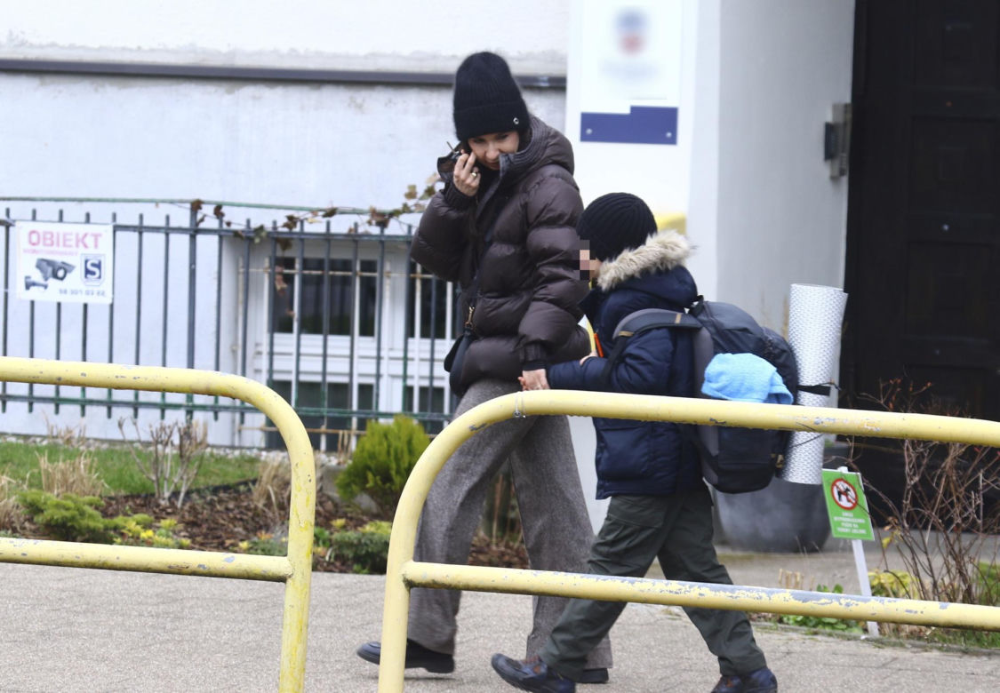 Marta Kaczyńska kupiła synowi obiad w fast foodzie