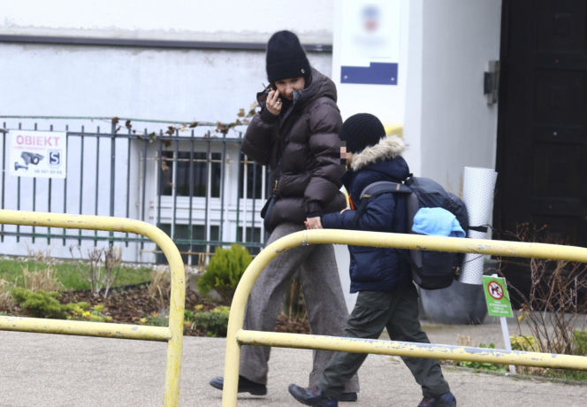 Marta Kaczyńska kupiła synowi obiad w fast foodzie