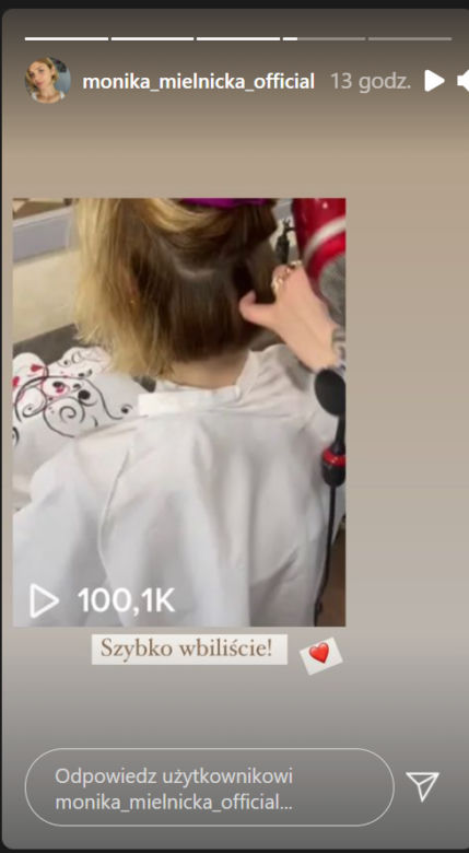M jak miłość. Monika Mielnicka 