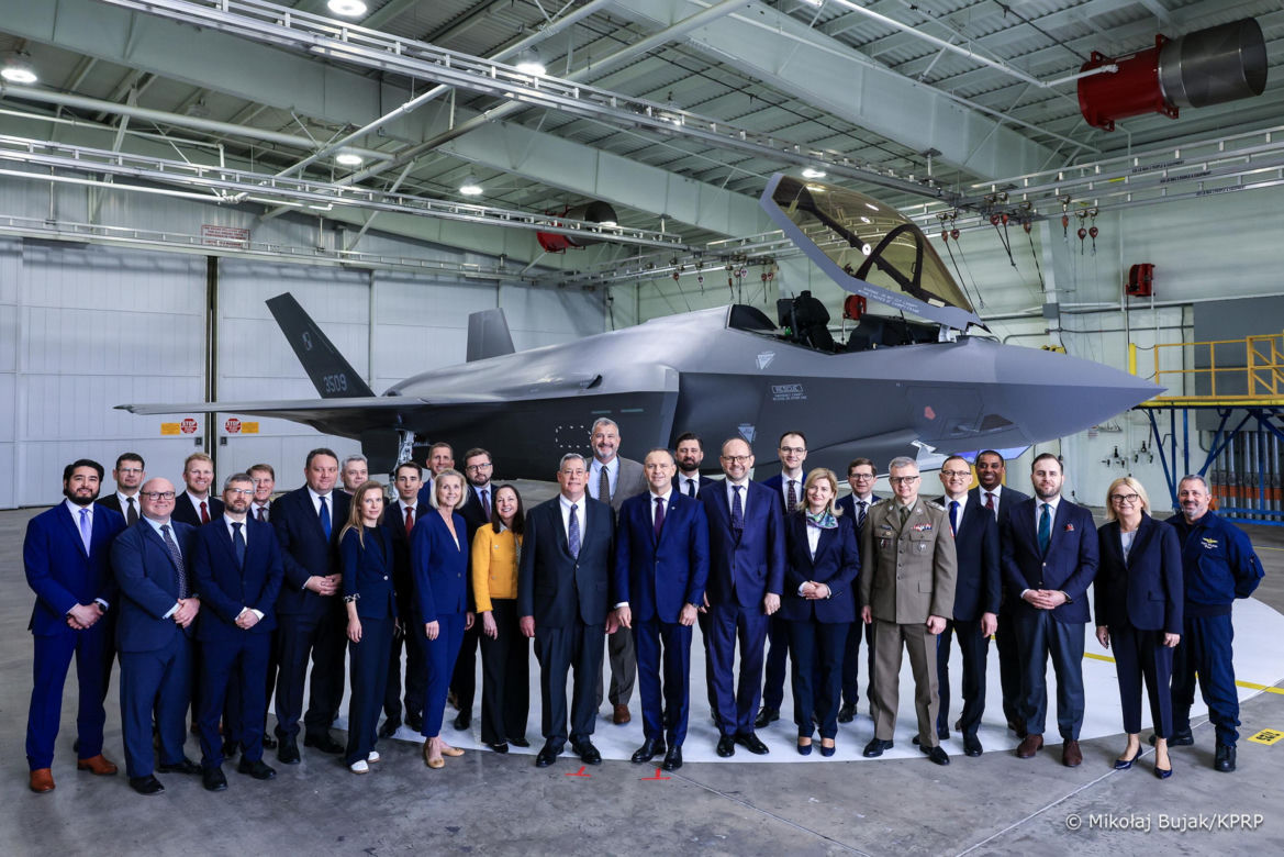 Nawrocki w zakładach Lockheed Martin