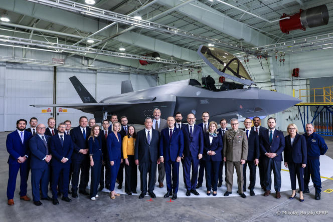Nawrocki w zakładach Lockheed Martin