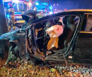 Wypadek w Małobądzu