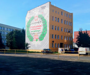 Polsko-węgierski mural na Pomorzanach
