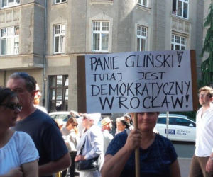 Protest w Teatrze Polskim