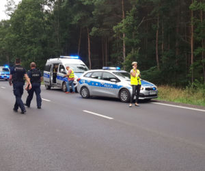 Śmiertelny wypadek na drodze Leszno-Osieczna. Nie żyją dwie osoby 