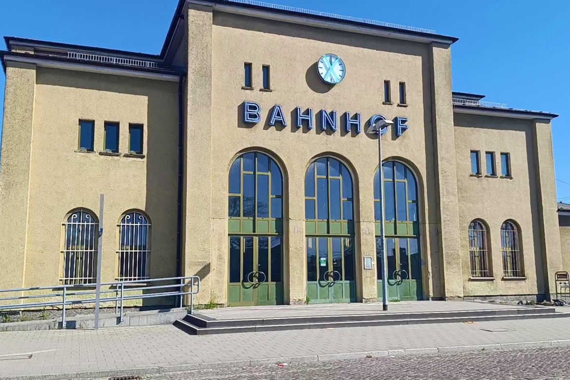 Dworzec kolejowy w Pasewalku