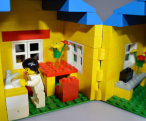 Mieszkanie z klocków Lego