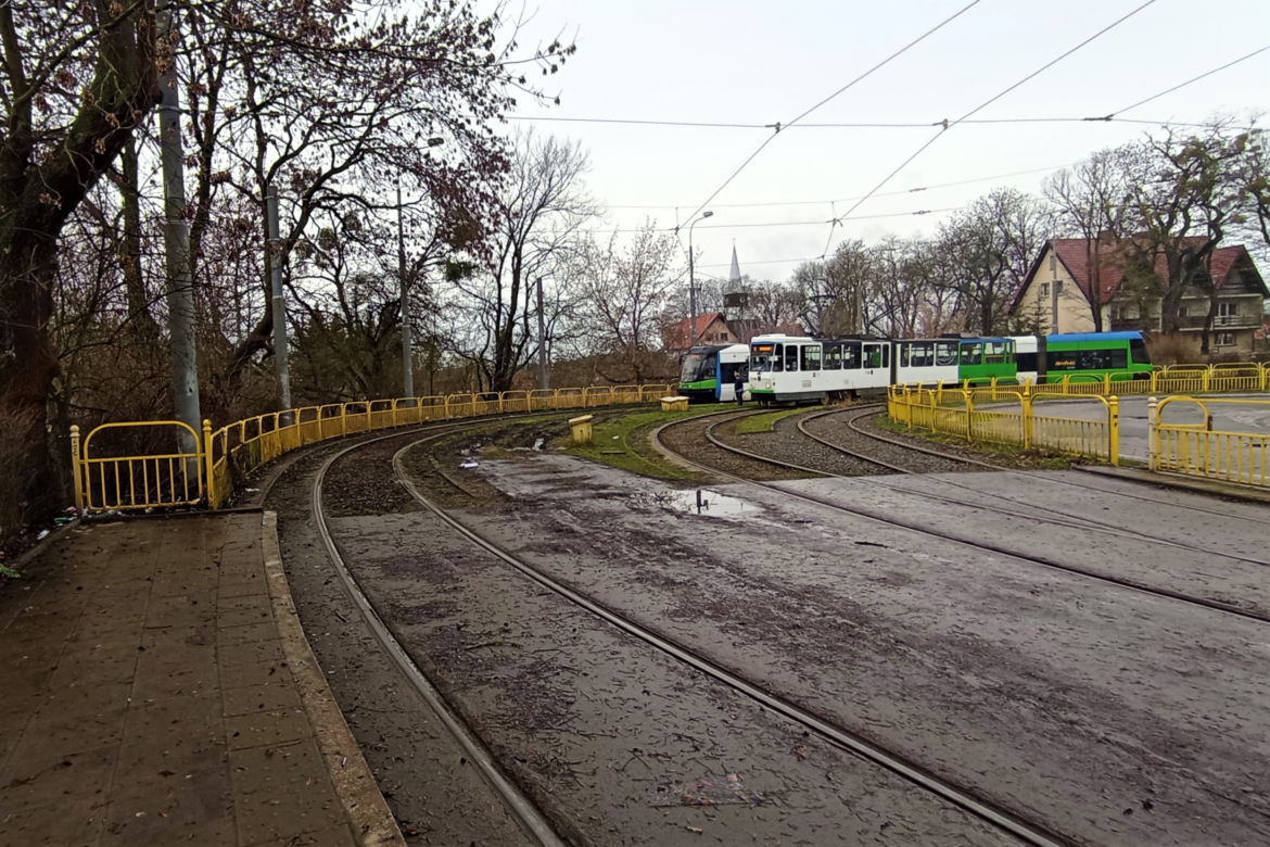 Pętla tramwajowa na Krzekowie