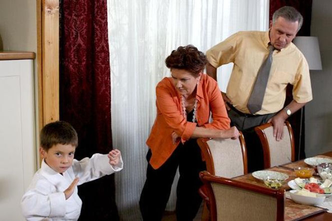 Klan. Krystyna Lubicz (Agnieszka Kotulanka), Paweł (Tomasz Stockinger)
