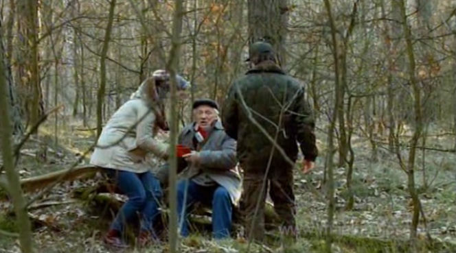 M jak miłość odc. 1140. Lucjan (Witold Pyrkosz), Natalka (Marcjanna Lelek)