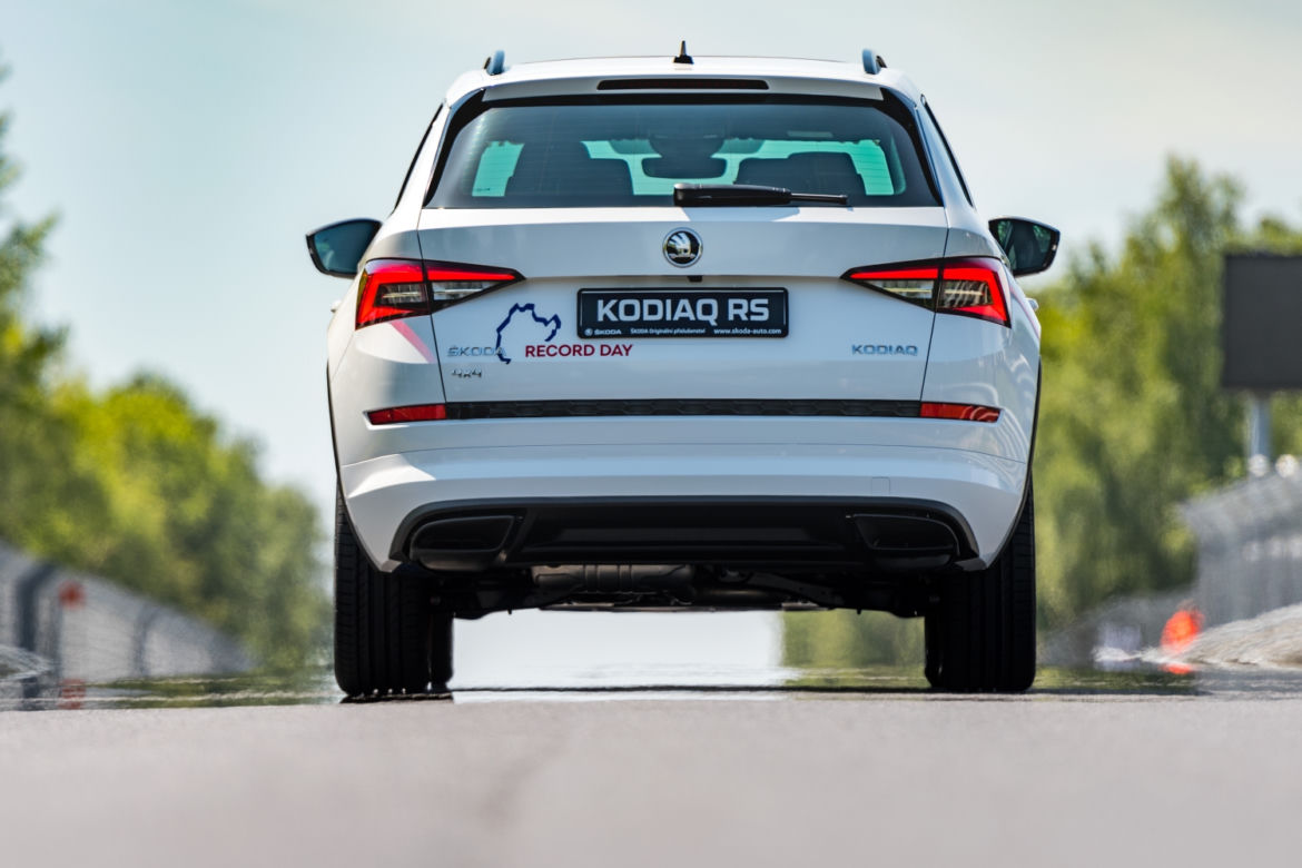 Skoda Kodiaq RS na Nurburgringu