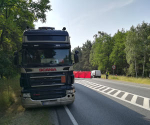 Koszmarny wypadek na DK nr 10 koło Cierpic. Nie żyje 55-letni kierowca