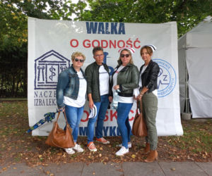 Białe miasteczko 2.0. Protest medyków 14.09.2021