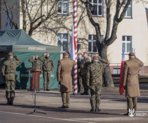 Zmiana dowódcy w 42 Batalionie Lekkiej Piechoty w Morągu