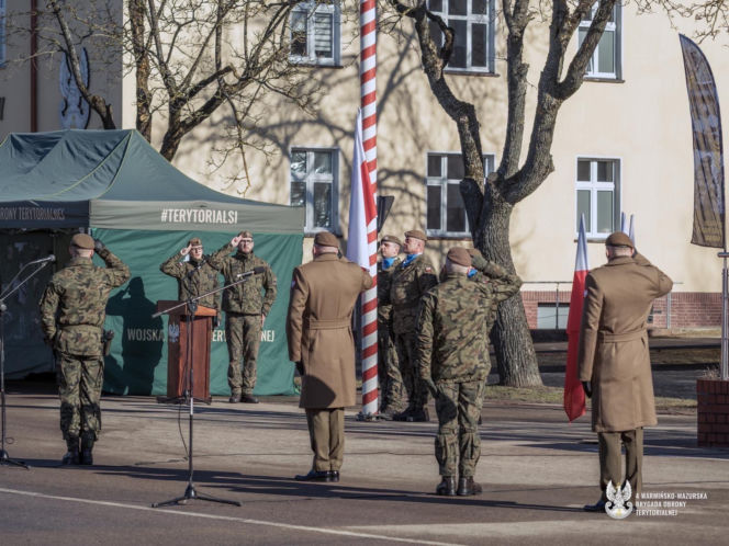 Zmiana dowódcy w 42 Batalionie Lekkiej Piechoty w Morągu