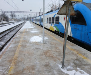 Sparaliżowany ruch pociągów na stacji w Kostrzynie