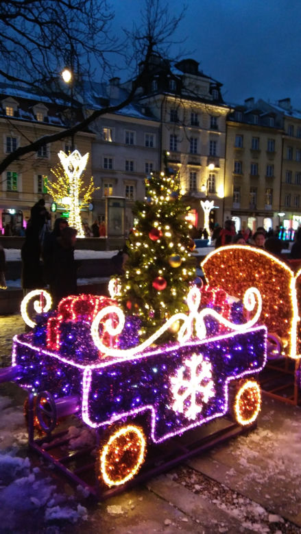 Świąteczna Iluminacja Warszawy