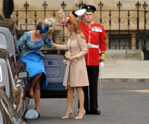 Księżniczka Eugenie i księżniczka Beatrice - córki księcia Andrzeja 