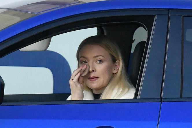 Basia Kurdej-Szatan w aucie robi się na bóstwo