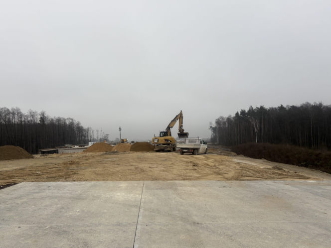 Postępy na budowie A2 Siedlce - Biała Podlaska