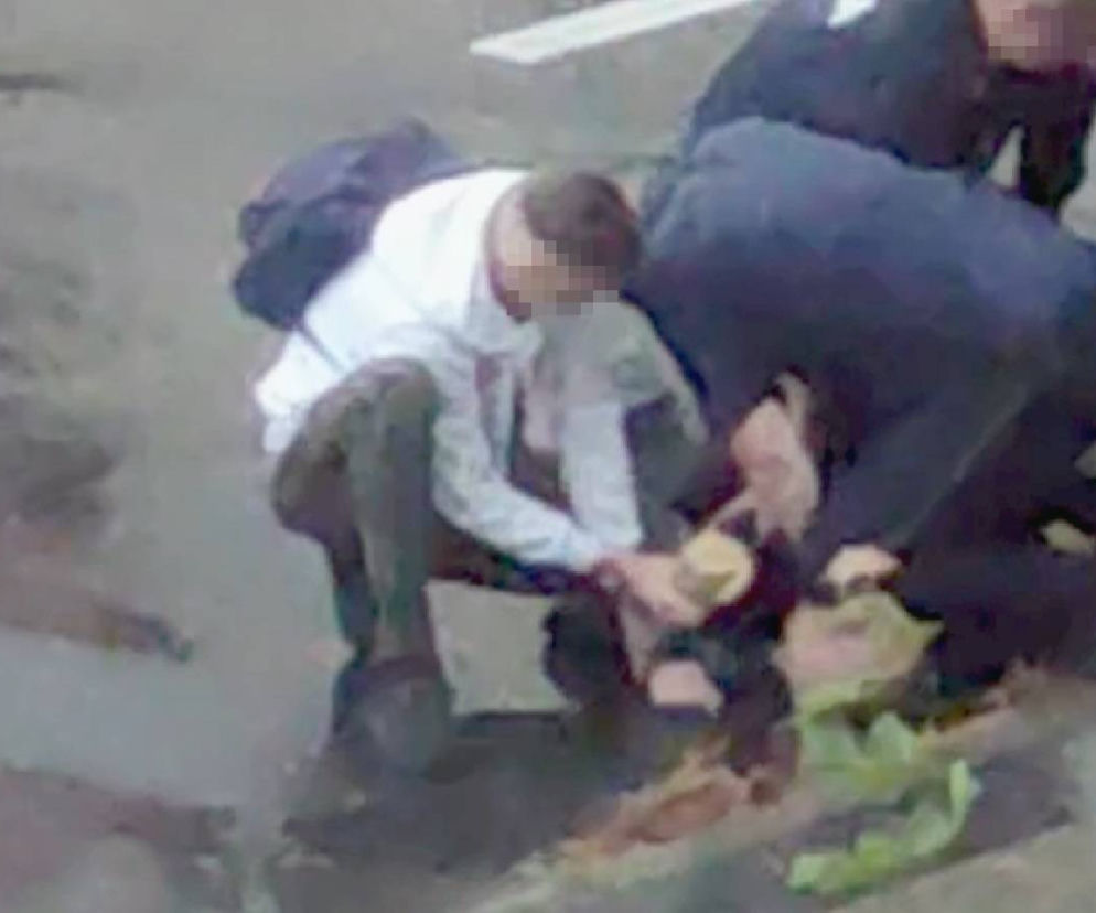 Interwencja policji w Lubinie. Jest nowe nagranie