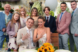 Barwy szczęścia odc. 3320. Asia (Anna Gzyra), Hubert (Marek Molak) biorą ślub