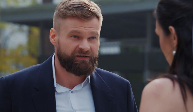 M jak miłość odc. 1911. Michał Winiar (Tomasz Rożniatowski), Ewelina (Anna Jarosik)