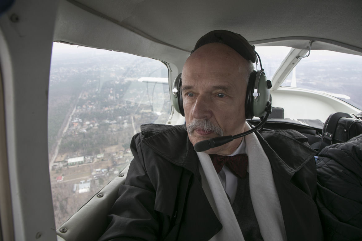 Janusz Korwin-Mikke skończył 80 lat. Tak się zmieniał