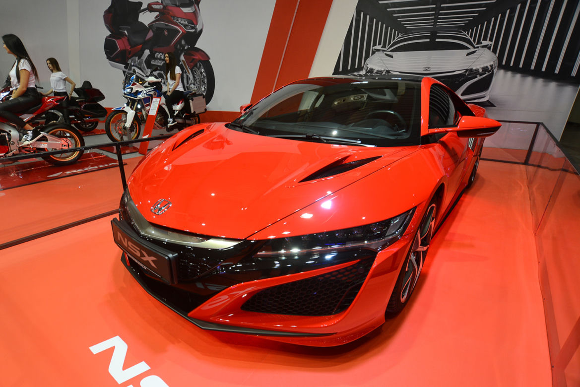 Honda NSX na targach Poznań Motor Show 2018